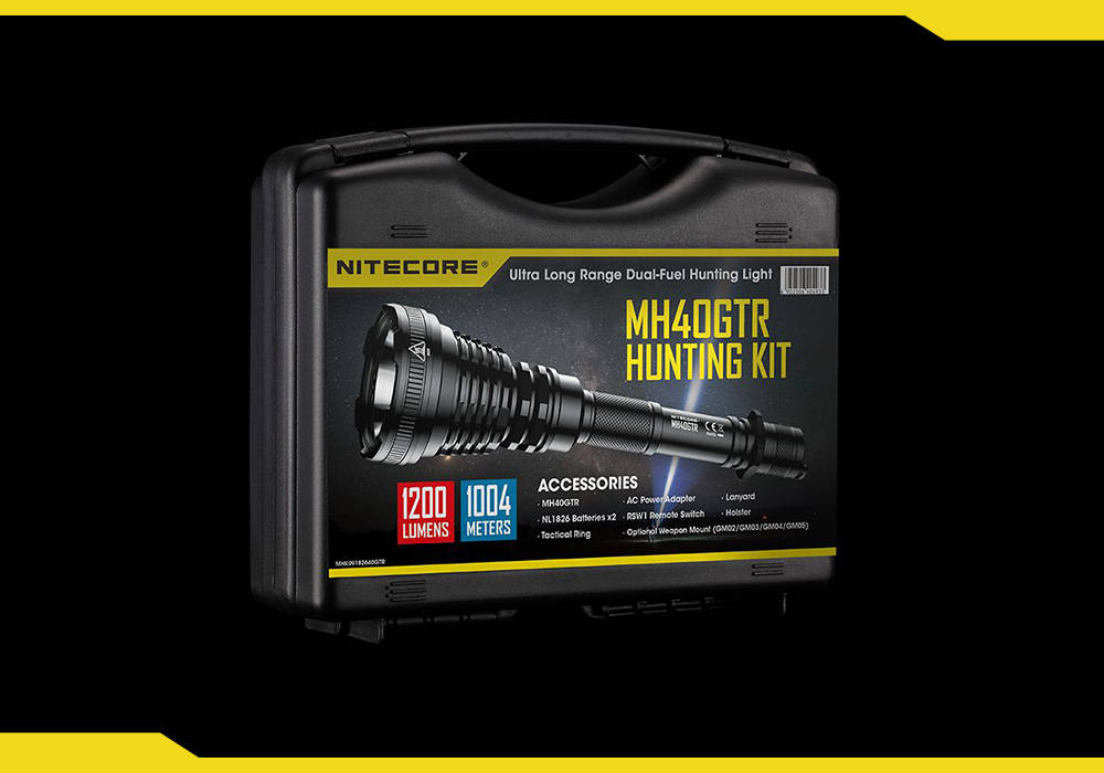 MH40GTR NITECORE HUNTING KIT