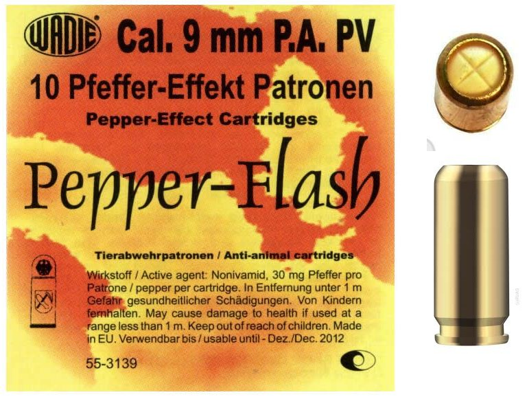 846910 Wadie 9mm PA Pepper Flash