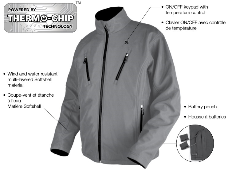 TS009 Fűthető kabát (Thermo jacket)