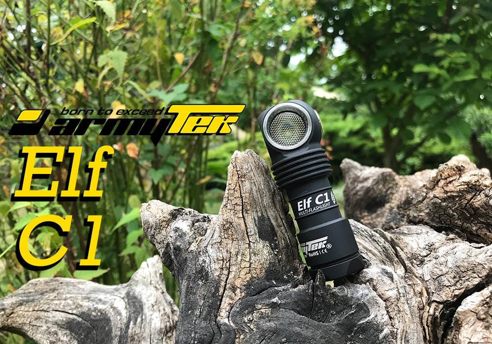 AT023 Armytek Elf C1 Micro-USB zseb- és fejlámpa