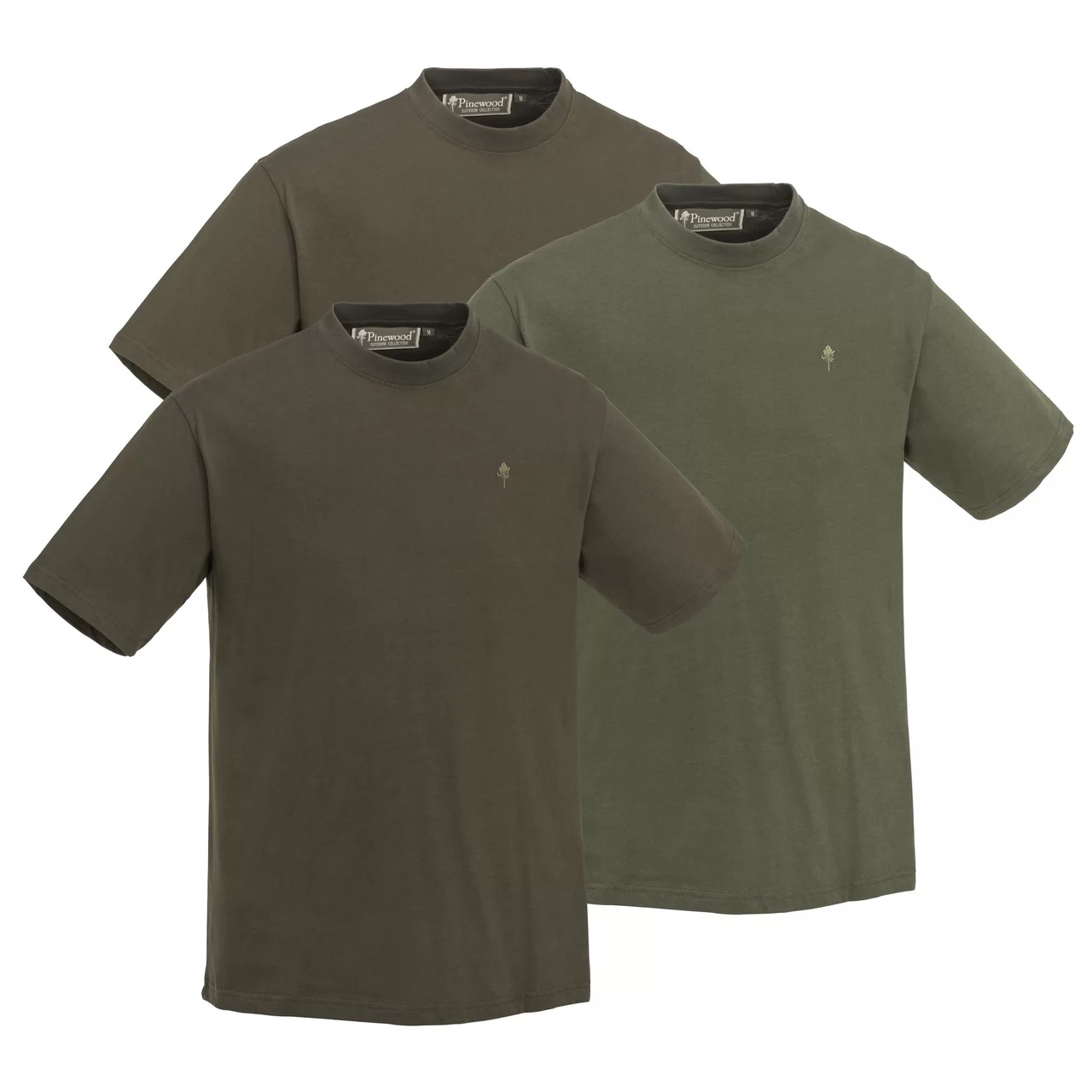 5447 PINEWOOD  T-SHIRT 3-PACK