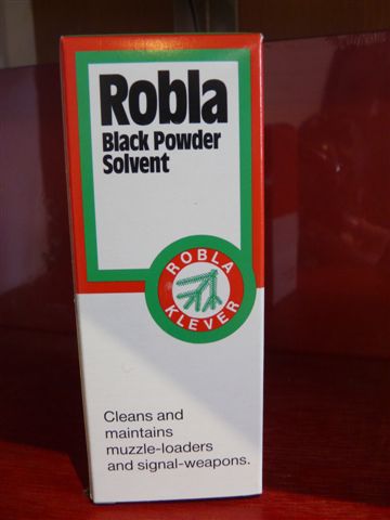 12103 Robla Solvent olaj, fekete lőporos fegyverhez100ml