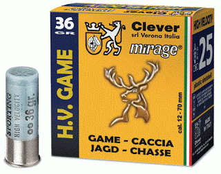 00107 Mirage 12/70 T3 H.V. Game 36 gr Semibuck (0)6