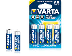 VT01 Varta High Energy AA elem