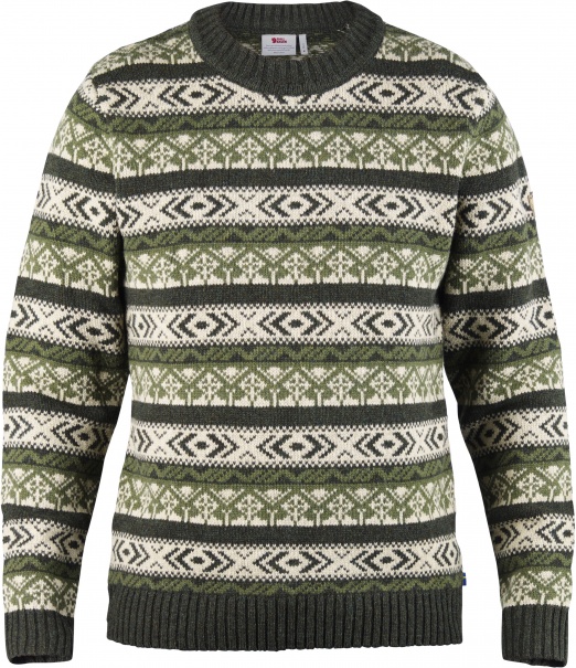 81468 Fjäll Räven Övik folk knit pulóver