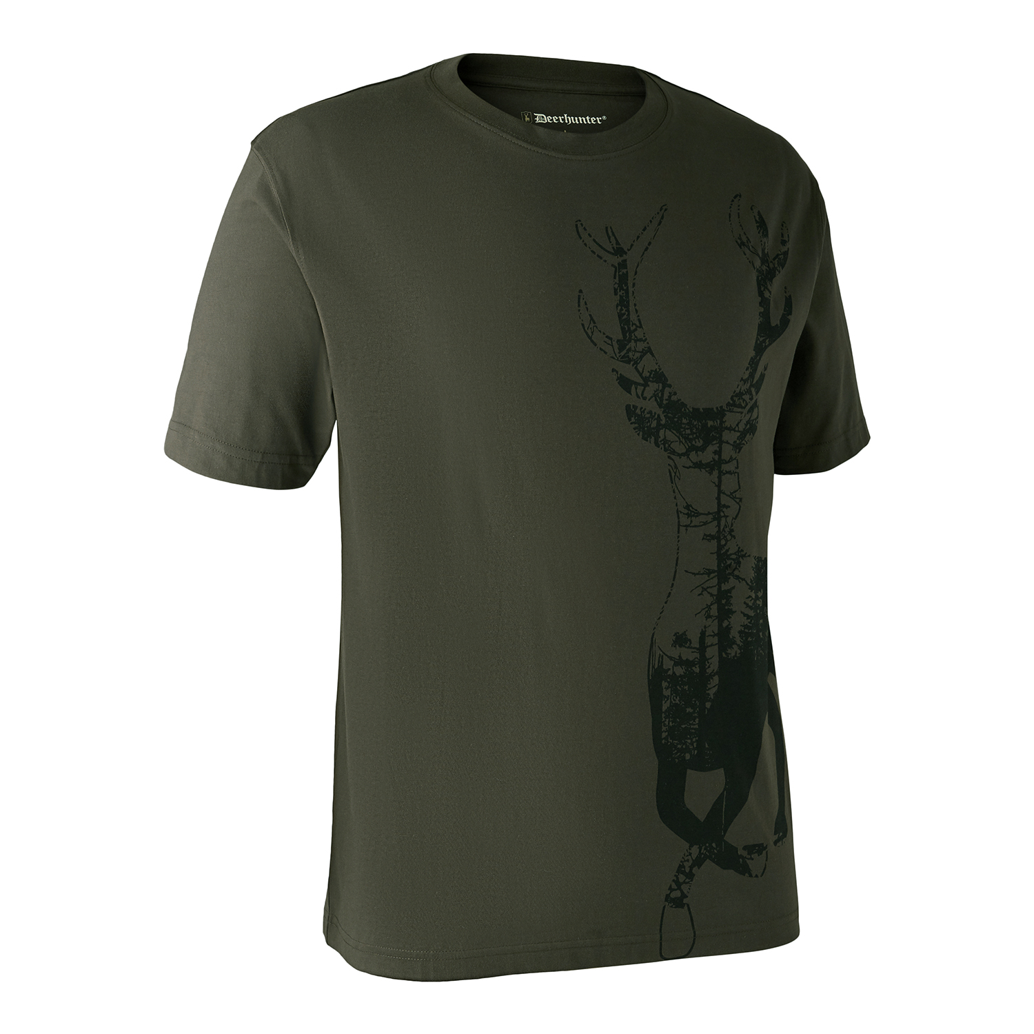 8383 Deerhunter szarvas mintás póló.