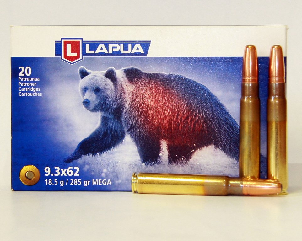 4319010 Lapua 9,3x62 Mega 18,5g